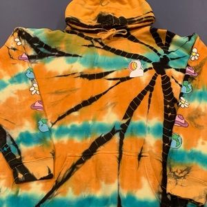 Rip n’ Dip Hoodie; Pre-Shrunk with Teen tears